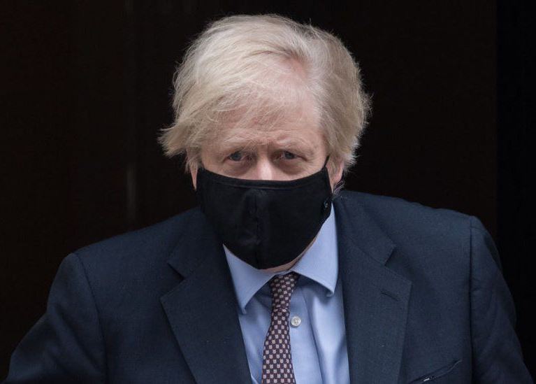 Boris with mask